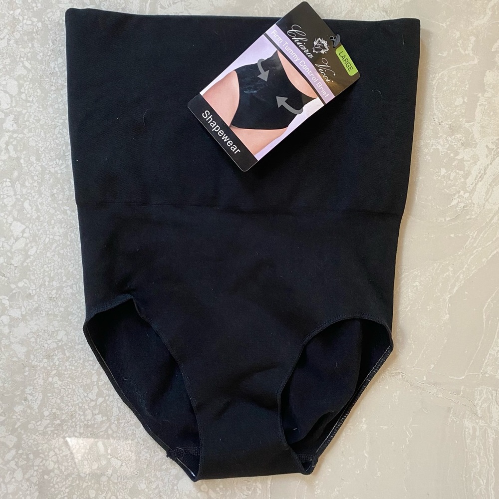 Chiara Vicci Black Tummy Control Shapewear